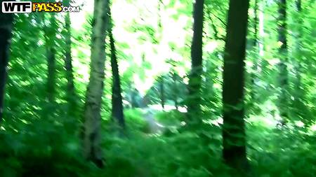 Русские пикаперы трахнули на природе молодую няшную кобылку