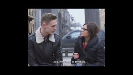 Русский пикапер легко потрахал незнакомую красотку