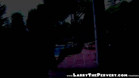 Стройная брюнетка здорово смотрится на члене своего соседа