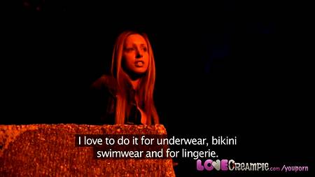 Красотка познакомилась с опытным пикапером поздно вечером