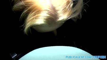 Пикапер познакомился с блондой и показал ей классный член