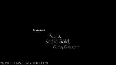 Три лесбиянки довели друг друга до оргазма