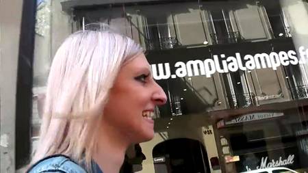 Успешный съем красотки