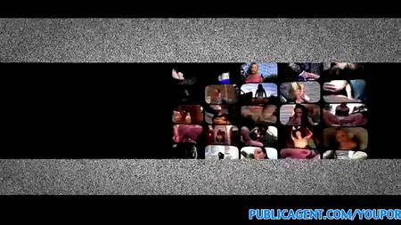 Снял блондинку и вставил член в рот