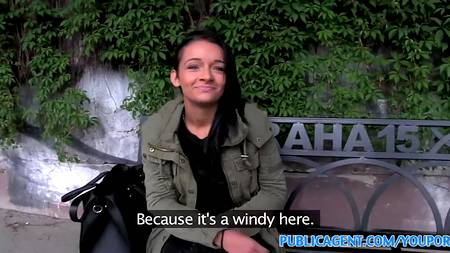 Возбужденный пикапер накончал в красотку густого семени