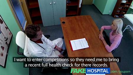 Сексуальные забавы с пациенткой