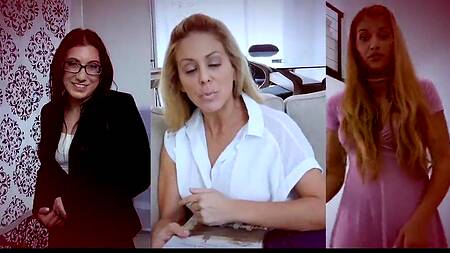 У мачехи проблемы с мужем, поэтому её трахает пасынок