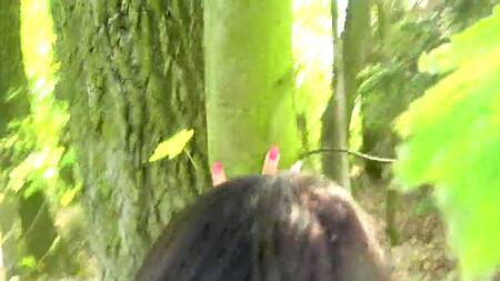 Встретил телку на проселочной дороге и развел её на секс