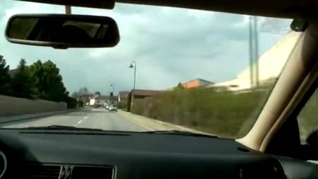 Трах в машине с нимфой