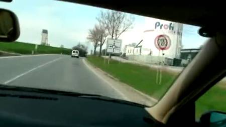 Трах в машине с нимфой