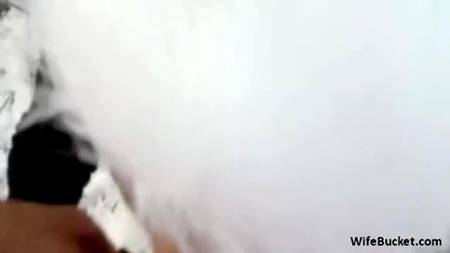 Трах в заснеженном лесу