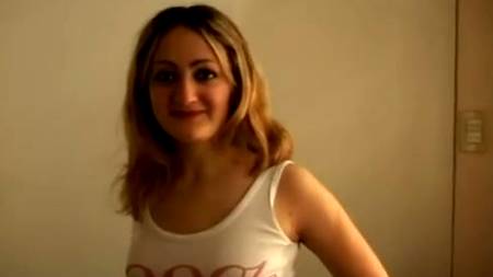 Испанка проходит кастинг