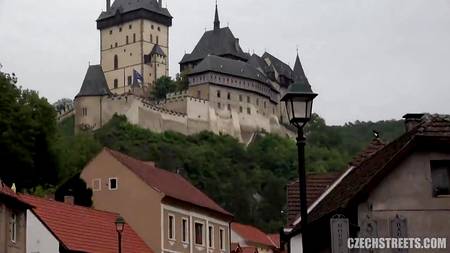 Порно агент отжарил на улице попавшуюся зрелую блондинку