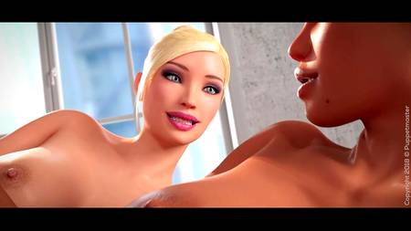 Качественный порно мультик с трахающимися грудастыми трансами