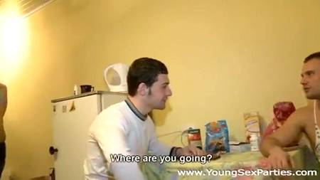 Взрослые парни прут нимф