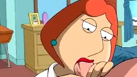 Лоис Гриффин ублажает своего мужа анальным сексом