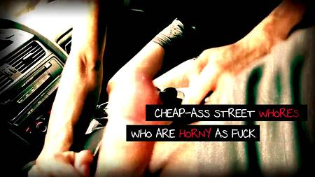 Водила запикапил на трассе худенькую шлюшку с маленькими титьками