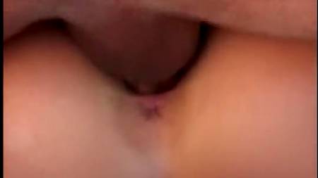 Телке досталась сперма после анала
