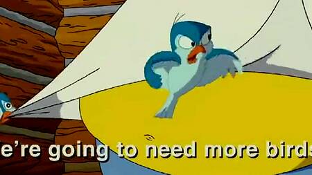 Гомер Симпсон трахает в лесном домике свою жену Мардж