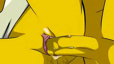 Гомер Симпсон трахает в лесном домике свою жену Мардж