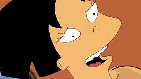 Порно пародия на Футураму с Лилой и Эми