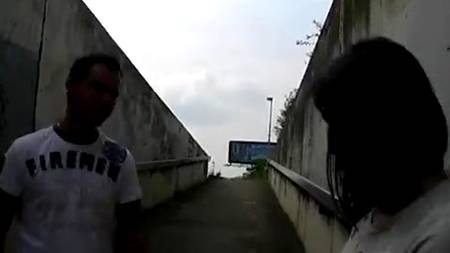 Трахнули телку на обочине дороги