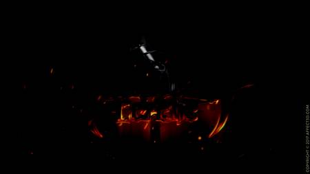 Рыцарь сношает огромным членом сексапильную вампиршу с внушительной грудью