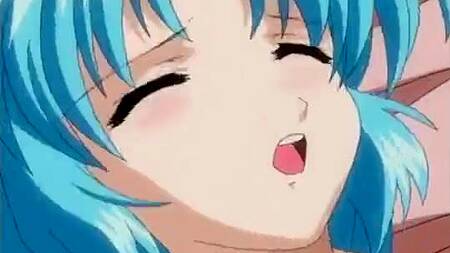 Разбойник с одним глазом страстно трахает синеволосую телку