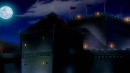 Разбойник с одним глазом страстно трахает синеволосую телку