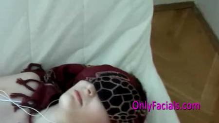 Надрочил на личико жены