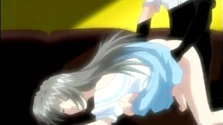 Милая телка в мультике кончает от анального секса