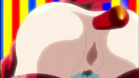 Милая телка в мультике кончает от анального секса