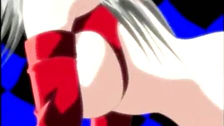 Милая телка в мультике кончает от анального секса