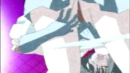 Милая телка в мультике кончает от анального секса