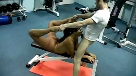 Горячее наслаждение с гибкой акробаткой