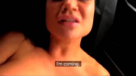 Скрытая камера в салоне такси запечатлела сочный трах