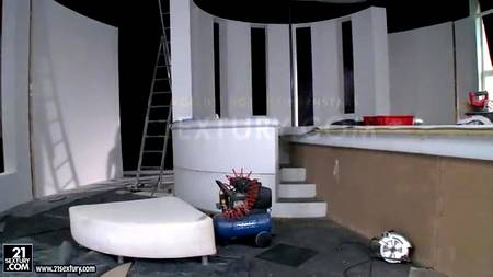 Замутили анал на стройке