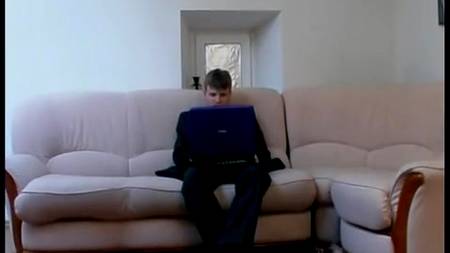 Отчпокал уборщицу в обе дырки