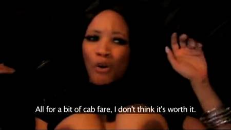 Как телочка расплатилась с таксистом