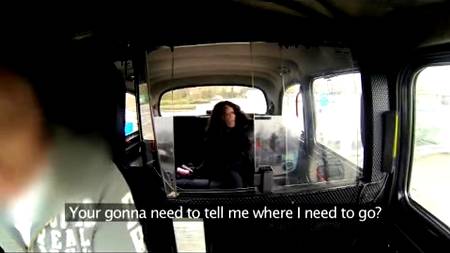 Как телочка расплатилась с таксистом