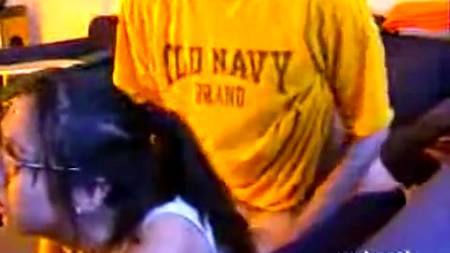 Попользовал подругу сзади