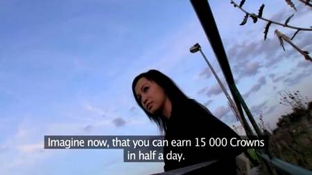 Как брюнетка возбудилась до невозможности