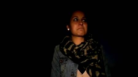 Скромница отдалась в кустах