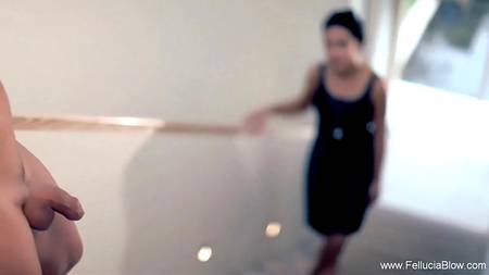 Мужчина помылся и получил от любовница качественный отсос