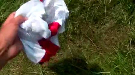 Русская пара активно отдыхает на свежем воздухе