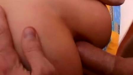 Из попки в киску и обратно