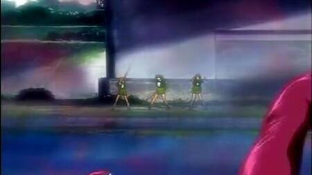 Связанная милашка стонет от тентаклей, которые входят в дырочки