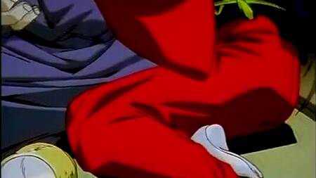 Связанная милашка стонет от тентаклей, которые входят в дырочки