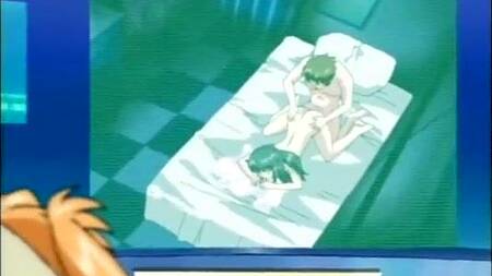 Парень в мультике страстно трахает разных девушек