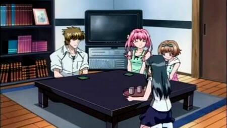 Парень в мультике страстно трахает разных девушек